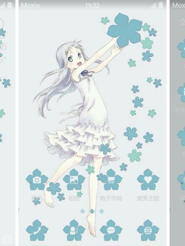 未闻花名 面码 安卓手机主题下载