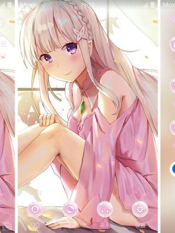 Re：从零开始的异世界生活 艾米莉亚 安卓手机主题下载