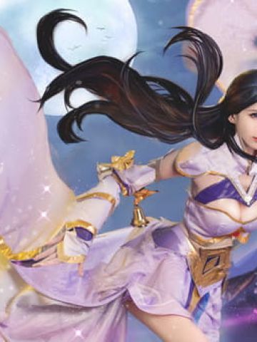 王者荣耀 露娜·紫霞仙子 我的意中人是个盖世英雄 COS