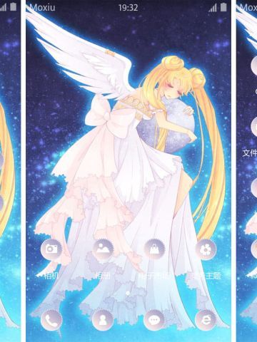 美少女战士 月之公主 安卓手机主题下载
