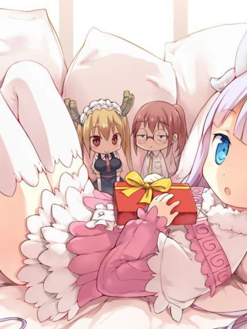 《小林家的龙女仆》康娜手机主题