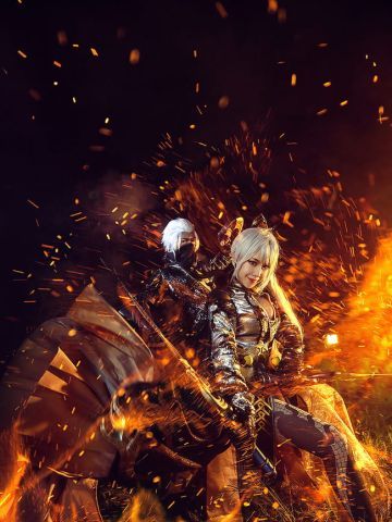 仙侠世界2 绝影峰cosplay