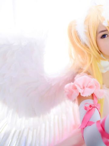 守护甜心 月咏歌呗天使变身cosplay