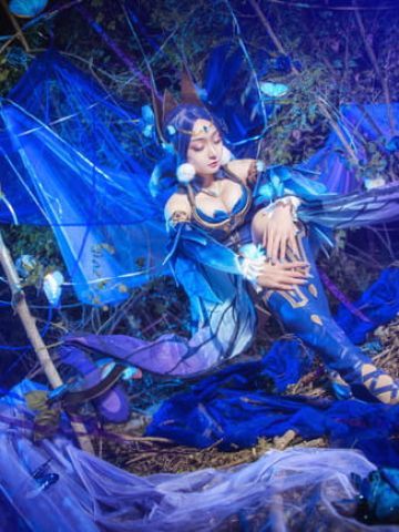 王者荣耀 仲夏夜之梦貂蝉 cosplay图片