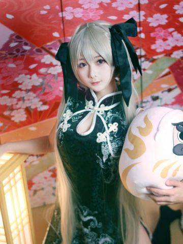 缘之空 春日野穹旗袍 cosplay图片