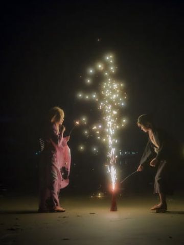 夏の终わり、花火大会