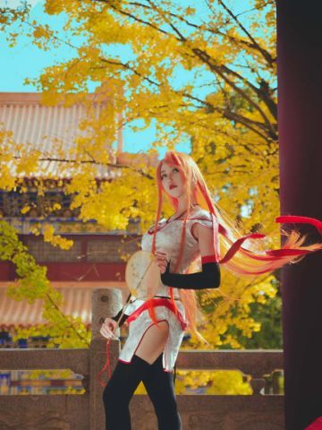 王者荣耀李白同人旗袍 cosplay