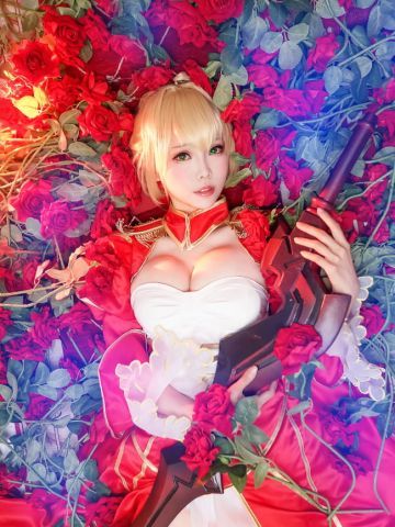 Fate/Grand Order 暴君尼祿cosplay图片