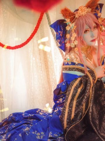 Fate/Grand Order 玉藻前满破 cosplay图片