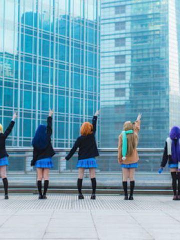 lovelive! snow halation冬装日常全员