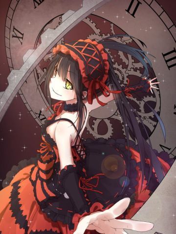 《约会大作战》 时崎狂三 手机主题