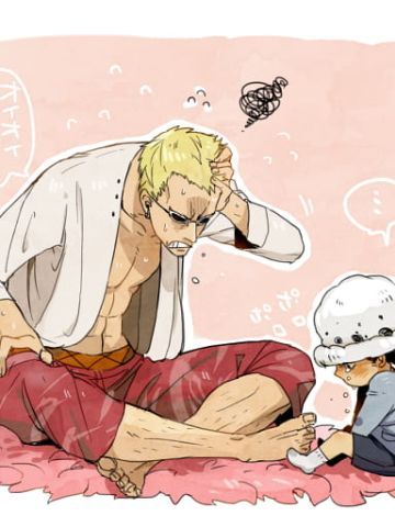 《海贼王》罗与克拉松萌化手机主题