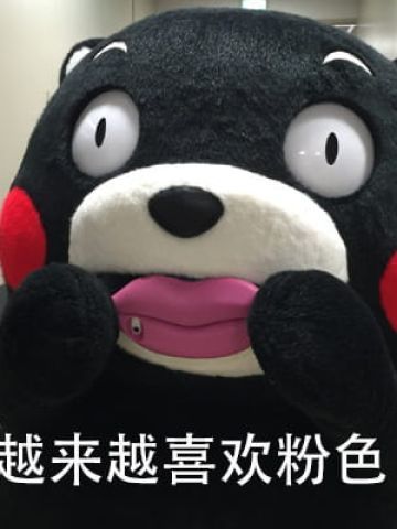 熊本熊之中年少女表情包