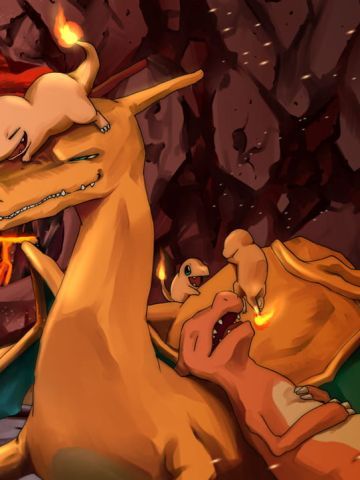 《精灵宝可梦》小火龙萌化手机主题