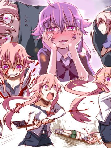 《未来日记》我妻由乃萌化安卓手机主题