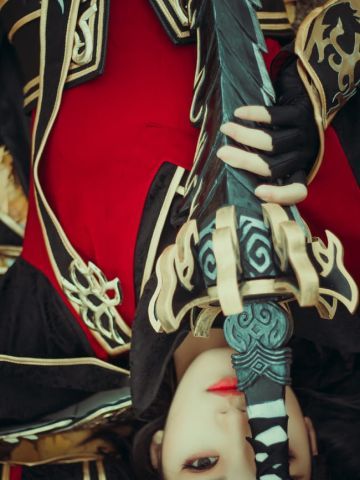血海苍凉刀光凝，浪子唱罢鹰长鸣。cosplay