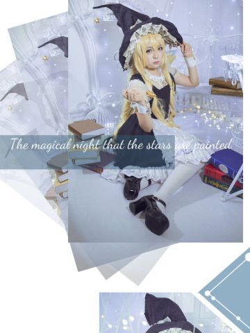 东方project 魔理沙 cosplay
