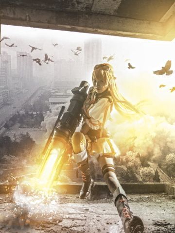 全职高手 苏沐橙沐雨橙风cosplay图片