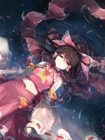 博丽灵梦萌化手机主题