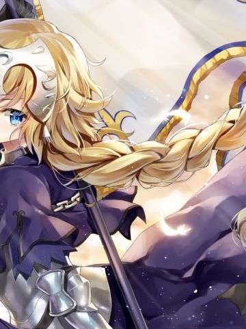 《Fate》贞德萌化手机主题