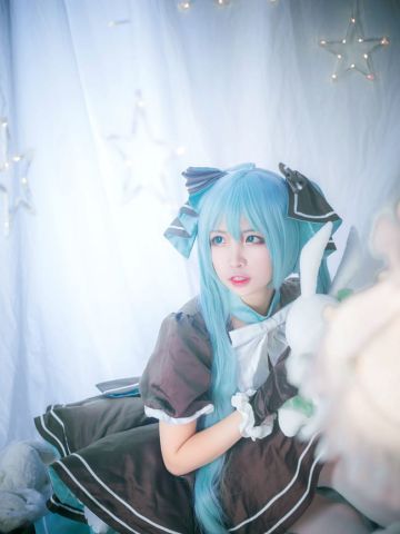 初音未来 Miku 也想听你对我说声生日快乐 cosplay