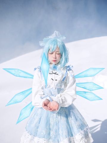 东方Project 琪露诺 cosplay图片