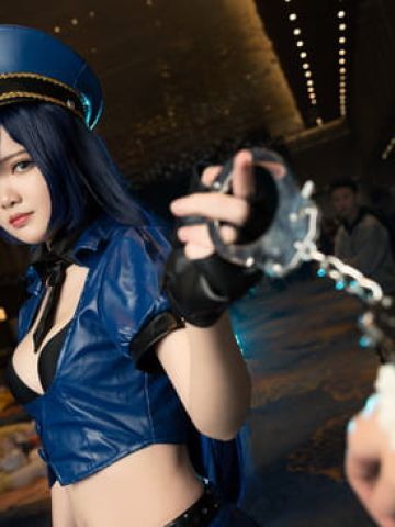 英雄联盟 女警狙击