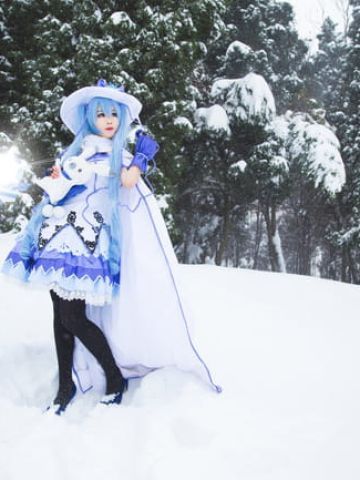 初音未来 魔法少女雪初音 cosplay