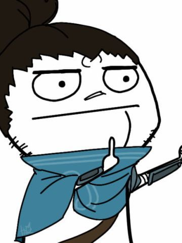 卡殿 竖中指表情包