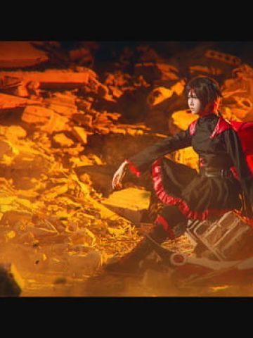 RWBY 红白黑黄 cosplay图片