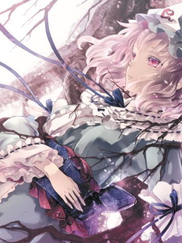 西行寺幽幽子手机主题