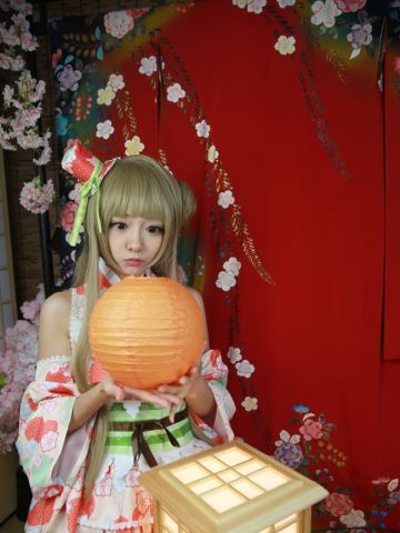 love live 南小鸟 浴衣觉醒 cosplay