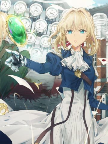 紫罗兰永恒花园手机主题