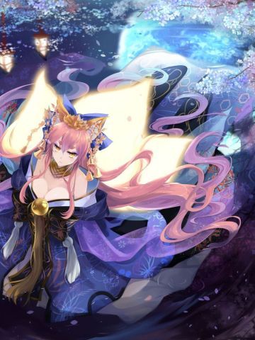 《Fate》玉藻前萌化手机主题