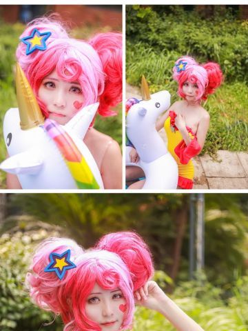 王者荣耀 重回纯真年代 小乔缤纷独角兽