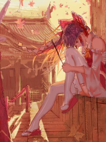 《东方Project》博丽灵梦萌化手机主题