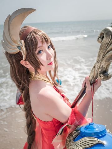 王者荣耀 沧海之曜大乔 cosplay
