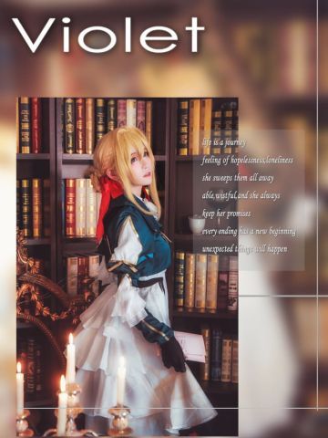 紫罗兰永恒花园 薇尔莉特 cosplay图片