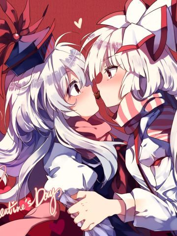 东方幻想乡 上白泽慧音手机主题