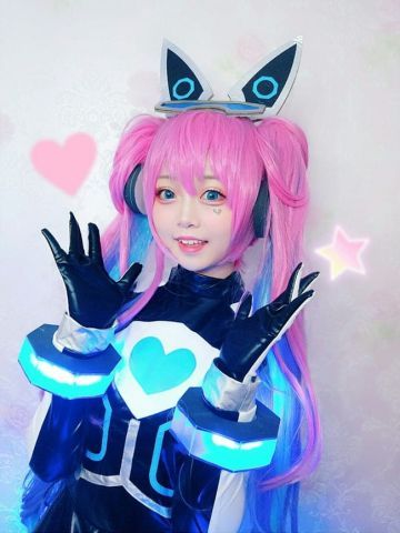 王者荣耀 安琪拉少女黑客 cosplay