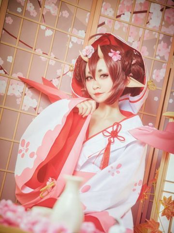 阴阳师 桃之夭夭 灼灼其华 cosplay