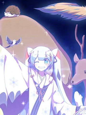 初音未来【雪初音】 萌化手机主题