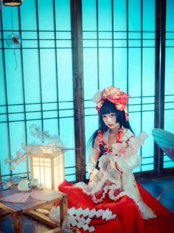 东方project 博丽灵梦二设 cosplay