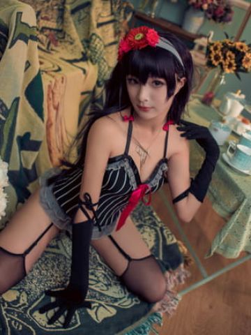 路人女主的养成方法 学姐睡衣 cosplay