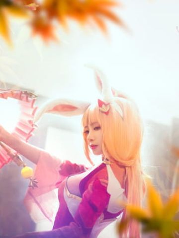 王者荣耀 公孙离 幻舞玲珑 cosplay