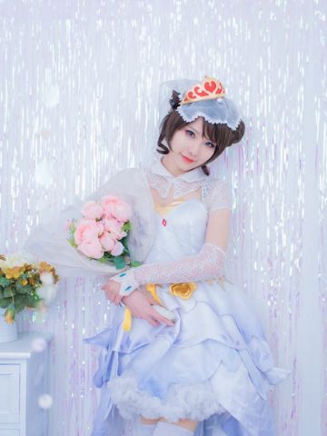 王者荣耀 花会枯萎 爱永不凋零 cosplay
