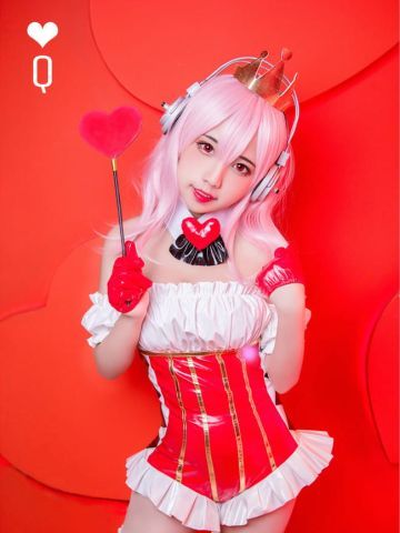 超级索尼子 是你的女王陛下 足控福利 cosplay