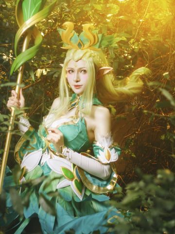 王者荣耀Cosplay——王昭君-精灵公主