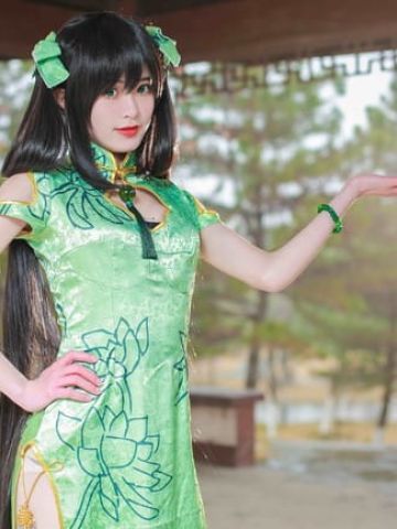 #王者荣耀#孙尚香同人旗袍#
