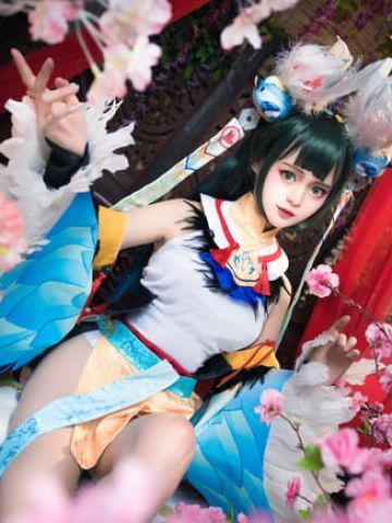 【cos正片】#花鸟卷##闲池荷香#